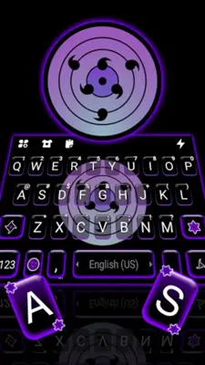 Purple Sharingan Background android App screenshot 3